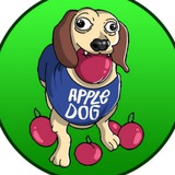 Telegram profile photo for Apple Dog | Dog Wif Apple