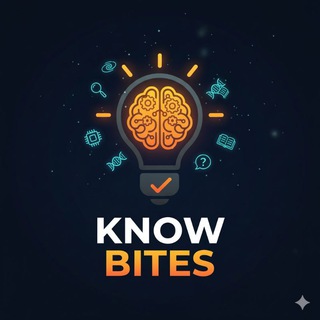 Telegram profile photo for KnowBites π¦
