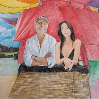 Telegram profile photo for 绘画素描 彩绘水彩 人设套图