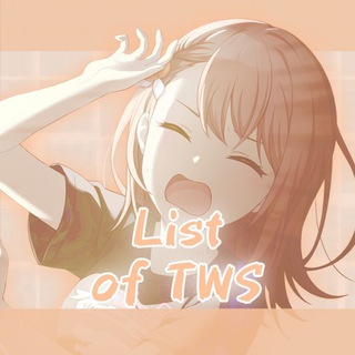 Telegram profile photo for LIST OF TWS!!!