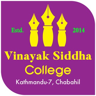 Telegram profile photo for Vinayak Siddha College-KTM
