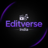 Telegram profile photo for EditVerse India
