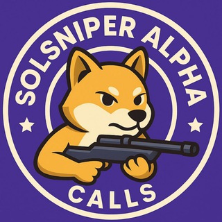 Telegram profile photo for SOL SNIPER ALPHA CALLS