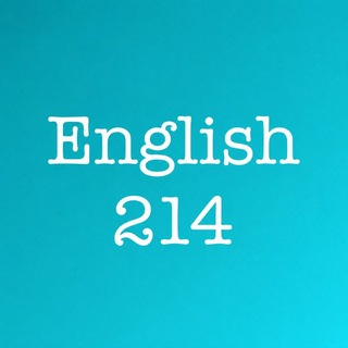 Telegram profile photo for ENGL 214