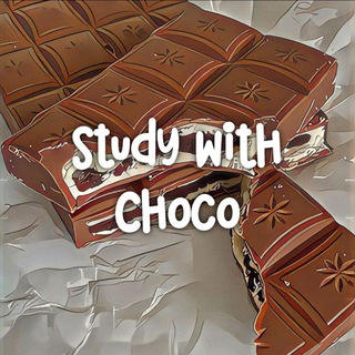 Telegram profile photo for Study With Choco🍫