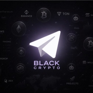 Telegram profile photo for Black Crypto