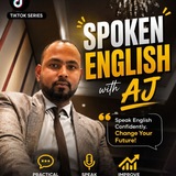 Telegram profile photo for Spoken English with Aj