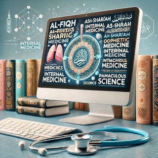 Telegram profile photo for 📚 المكتبة الطبية الشرعية - حكيم 🔬