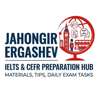 Telegram profile photo for Learn English | IELTS & CEFR