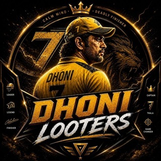 Telegram profile photo for Dhoni Looters (Official