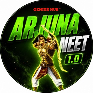 Telegram profile photo for ARJUNA NEET 2027 LECTURES