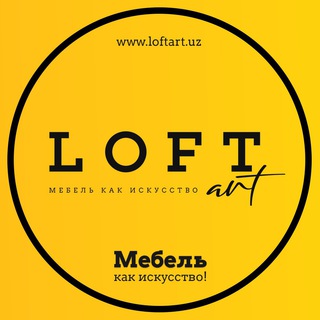 Telegram profile photo for МЕБЕЛЬ ЛОФТ | LOFT Art в Ташкенте | Каталог 𝗟𝗢𝗙𝗧 2021