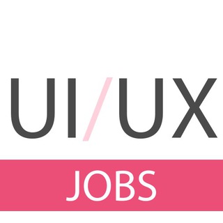 Telegram profile photo for UI/UX Jobs — вакансии и аналитика
