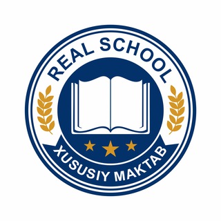 Telegram profile photo for "REAL SCHOOL" XUSUSIY MAKTABI
