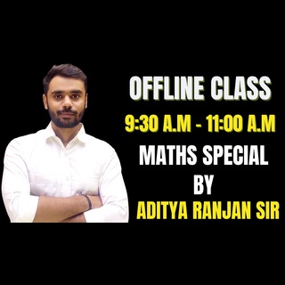 Telegram profile photo for Aditya Ranjan Sir Offline Batch