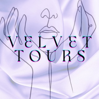 Telegram group profile photo for VELVET TOURS🫦