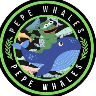 Telegram profile photo for Pepe Whales 🐳 | Official Channel