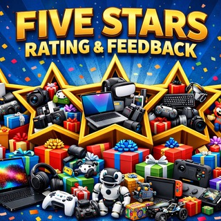 Telegram profile photo for FIVE STARS RATING & FEEDBACK πππππ
