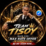 Telegram profile photo for TEAM TISOY - MAX RATE OFFER