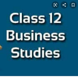 Telegram profile photo for Business Studies Class 12