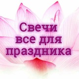 Telegram profile photo for Свечи, шары и всё для праздника