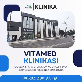 Telegram profile photo for Vitamed klinikasi Qo'qon
