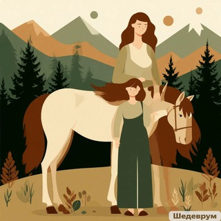 Telegram profile photo for Ретрит для мам | Экотуризм | Ипповенция