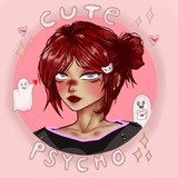 Telegram profile photo for Cute Psycho 🎆👾