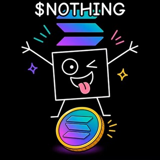 Telegram group profile photo for $NOTHING