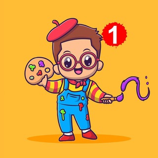 Telegram profile photo for Я художник | Рисуем всей семьей