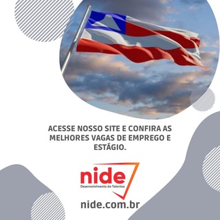 Telegram profile photo for Canal Nide: Vagas de Emprego e Estágio na Bahia