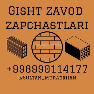 Telegram profile photo for G'isht zavod