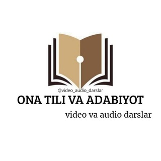 Telegram profile photo for ONA TILI VA ADABIYOT video va audio darslar