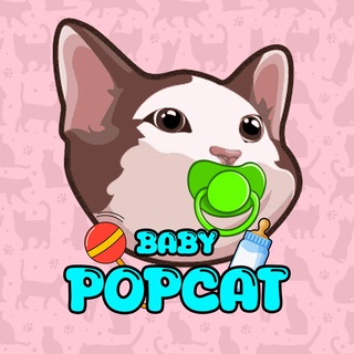 Telegram profile photo for $BABYPOPCAT on Solana