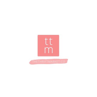Telegram group profile photo for the thrift market 🥳