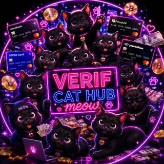 Telegram group profile photo for VERIF HUB || MEOW