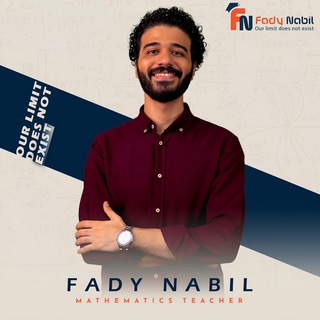 Telegram profile photo for Math with Mr Fady Nabil - 2️⃣nd Secondary