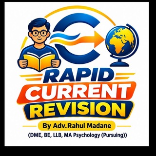 Telegram profile photo for Rapid Current Revision (RCR) By Adv.Rahul Madane