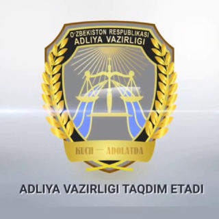 Telegram profile photo for Toshkent viloyati Qibray tuman adliya bo'limi RASMIY
