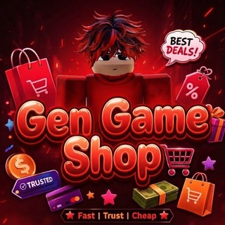 Telegram profile photo for GEN GAME SHOP