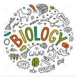 Telegram profile photo for biology quiz in time