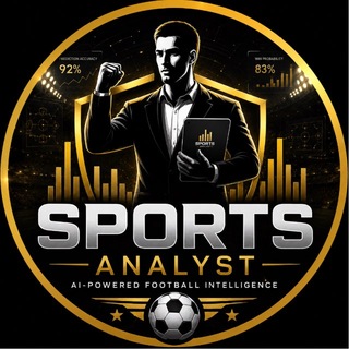 Telegram profile photo for Sports Analyst | پیش بینی فوتبال