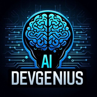 Telegram profile photo for AI DEVGENIUS