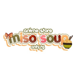 Telegram group profile photo for miso soup store || только для предзаказов