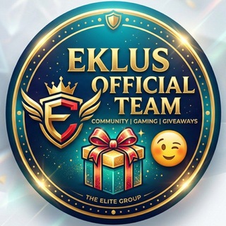 Telegram profile photo for 𝐄𝐊𝐋𝐔𝐒 𝐎𝐅𝐅𝐈𝐂𝐈𝐀𝐋 𝐓𝐄𝐀𝐌🎁