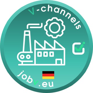 Telegram profile photo for jobv.eu - Работа в Германии 🏭 Производство