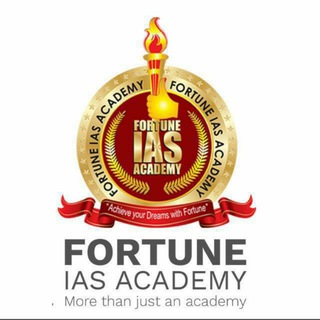 Telegram profile photo for Fortune IAS