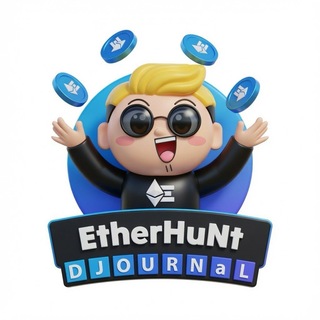 Telegram profile photo for EtherHunt || Djournal 📊