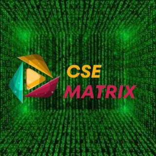 Telegram profile photo for CSE Matrix Mains Group