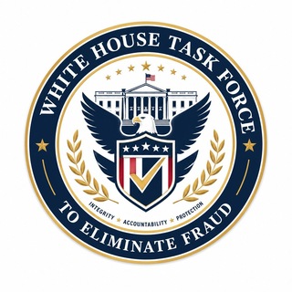 Telegram profile photo for White House Task Force to Eliminate Fraud